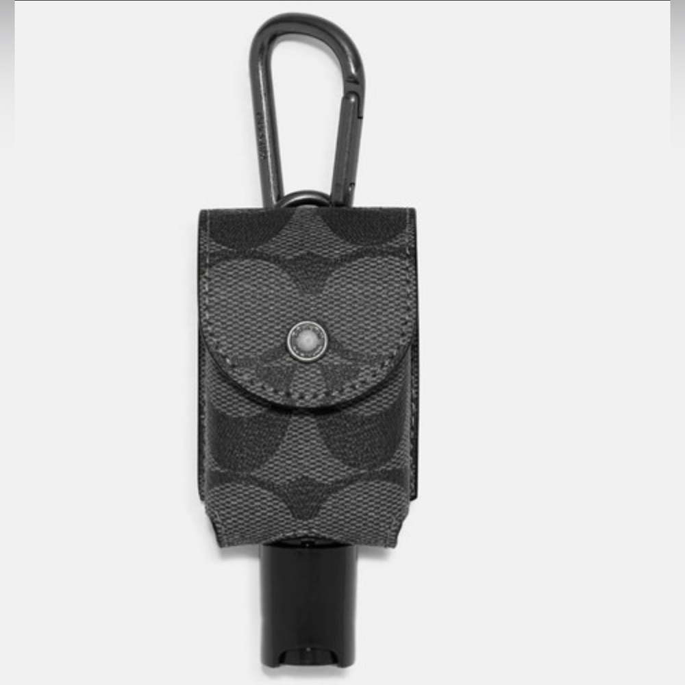 Coach hand sanitizer holder